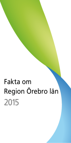 Fakta om Region Örebro län 2015