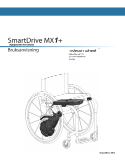 SmartDrive MX1+ - Decon Wheel AB