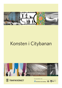 Presentation av konsten i Citybanan