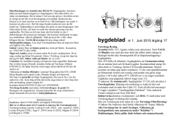 Bygdebladet - Torrskogs program- och nyhetsorgan