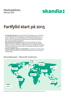 Läs Skandias marknadsbrev och ta del av våra analyser kring