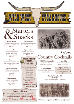 79:- 71 - Wild West Steakhouse