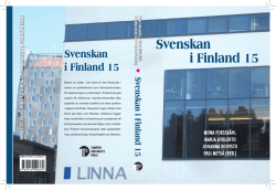 Svenskan i Finland 15