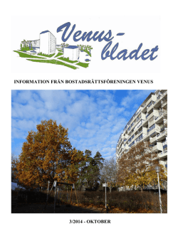 Venusbladet 2014_3