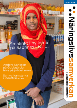 Smakrikt i hyllorna på Sabrines Livs sid 3