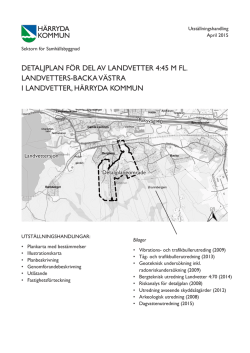 detaljplan för del av landvetter 4:45 m fl. landvetters
