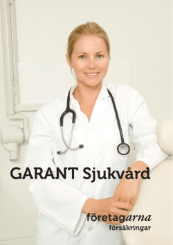 GARANT Sjukvård