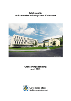 Planbeskrivning pdf, 1668654 kB - Göteborg