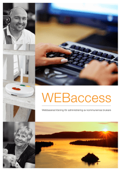 WEBaccess - Caretech AB