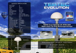 TERTEK Combi Mobil 4G/LTE TETRA SAFE Digital antenn Top