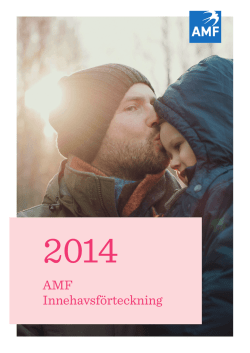 AMFs innehav 2014
