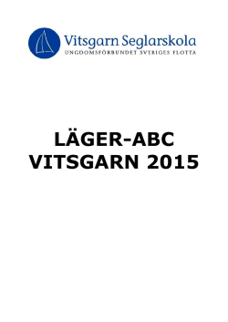 LÄGER-ABC VITSGARN 2015