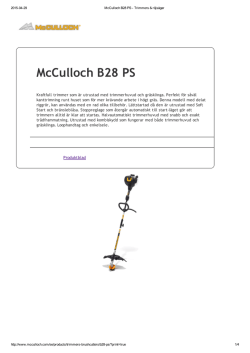 McCulloch B28 PS