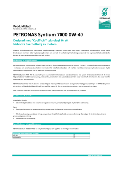 PETRONAS Syntium 7000 0W-40