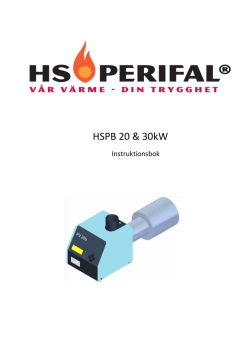 Manual HSPB 20 & 30kW