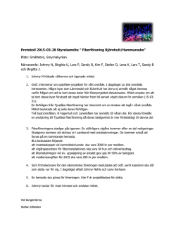 Fiber intresseförening protokoll 2015-03-28