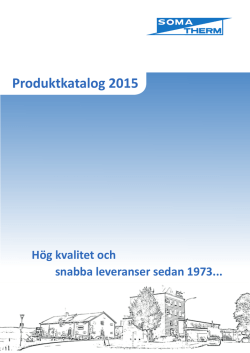 Produktkatalog 2015