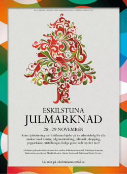 Eskilstuna Julmarknad 2015