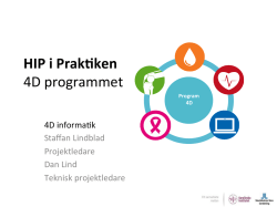 HIP i Prak^ken 4D programmet