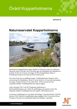 Övärd - Norrköping - Naturskyddsföreningen