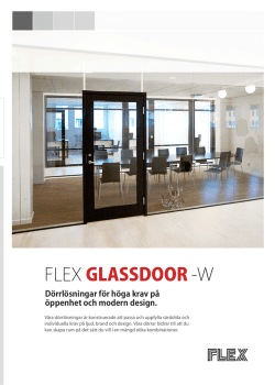 FLEX GLASSDOOR -W - Flex Interior Systems