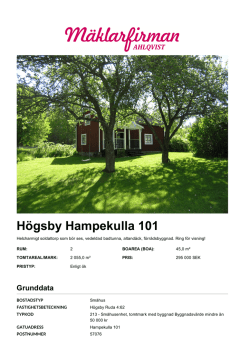 Högsby Hampekulla 101