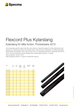 Flexcord Plus Kylarslang