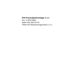 Processbeskrivningar (pdf 519 kB)
