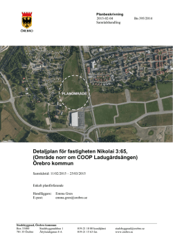 Planbeskrivning
