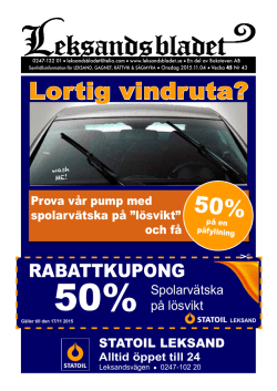 Vecka 45 - Leksandsbladet
