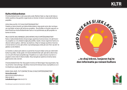 Infoblad romska projekt KELDARAS