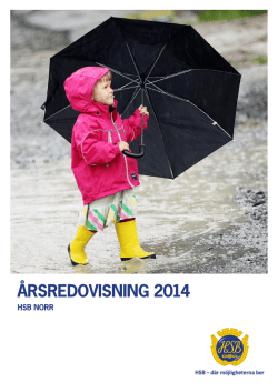 HSB Norr Årsredovisning 2014