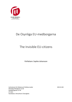 De osynliga EU-medborgarna