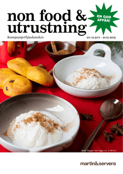 Non food & utrustning Jul PDF
