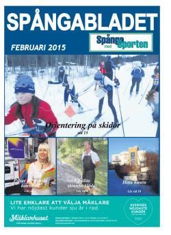 Sp&aring;ngabladet, februari 2015