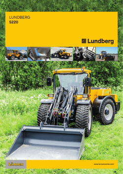 Produktblad Lundberg 5220