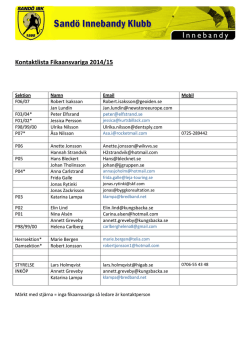 kontaktlista fikaansvariga 2014-15