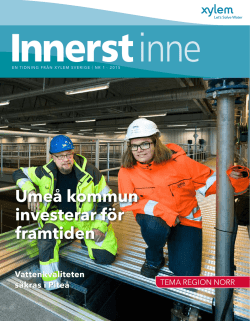 Umeå kommun investerar för framtiden