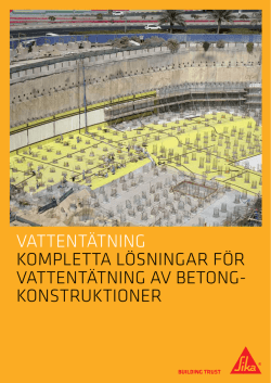 Ladda ner pdf - Sika Sverige