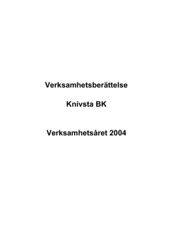 vb2004 - Knivsta Brukshundklubb