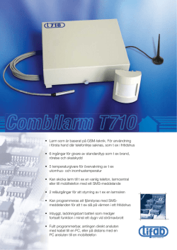Combilarm T710