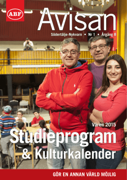 Klicka här för att läsa eller spara Studieprogrammet!