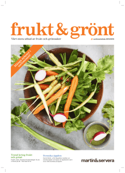 Frukt & grönt PDF - Martin & Servera