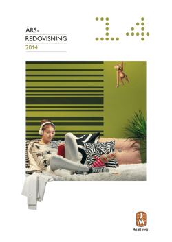 ÅRS- REDOVISNING 2014