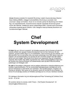 Chef System Development