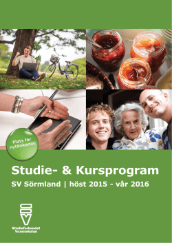 Här kan ni ladda ner och titta på SV Sörmlands Studieprogram
