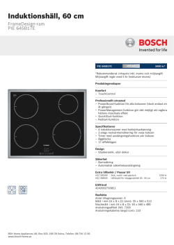 Bosch PIE 645B17E