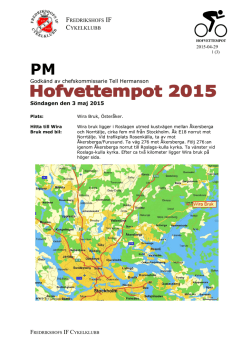 PM 1 Hofvettempot 2015