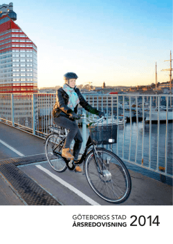 GÖTEBORGS STAD ÅRSREDOVISNING 2014