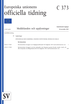 Europeiska unionens officiella tidning